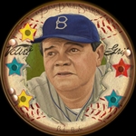 Helmar Baseball Heads Score 5! #7 Babe RUTH Brooklyn Dodgers HOF