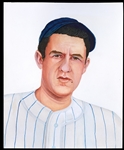 J.S. Pedley Original Art: Lefty Gomez, NY Yankees
