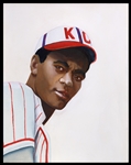 J.S. Pedley Original Art: Lefty LaMarque, pitcher, KC Monarchs