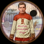 Hockey Icers #3 Sprague CLEGHORN Renfrew Creamery Kings HOF
