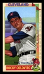 This Great Game 1960s #160 Rocky Colavito Cleveland Indians First Time