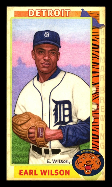This Great Game 1960s #40 Earl Wilson Detroit Tigers