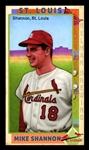 This Great Game 1960s #74 Mike Shannon, entire career with the Cardinals St. Louis Cardinals