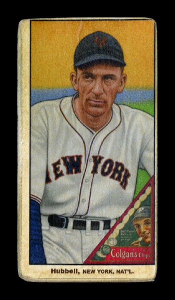 T206-Helmar #437 Carl HUBBELL New York Giants HOF