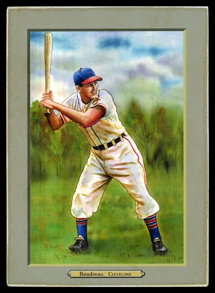 T3-Helmar #135 Lou BOUDREAU Cleveland Indians HOF