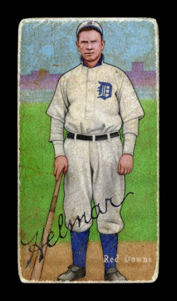 T206-Helmar #482 Red Downs Detroit Tigers