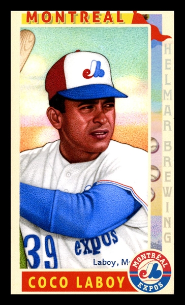 This Great Game 1960s #182 Coco Laboy Montreal Expos First Time