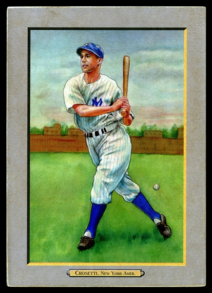 T3-Helmar #63 Frank Crosetti New York Yankees