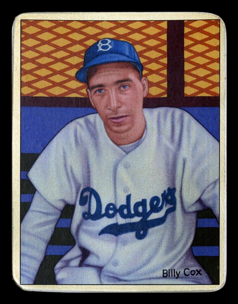 Helmar This Great Game #82 Billy Cox Brooklyn Dodgers