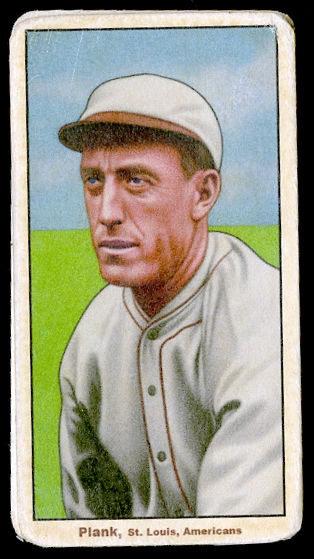 T206-Helmar #450 Eddie PLANK St. Louis Browns HOF