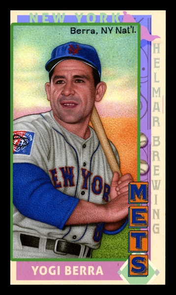 This Great Game 1960s #215 Yogi BERRA New York Mets HOF First Time