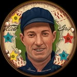 Helmar Baseball Heads Score 5! #34 Heinie Zimmerman: .295 lifetime average Chicago Cubs