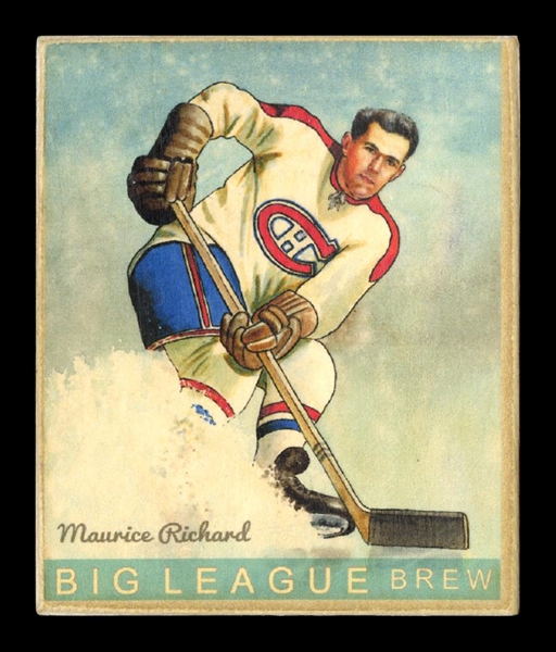 Helmar R319 Hockey #35 Maurice RICHARD Montreal Canadiens HOF