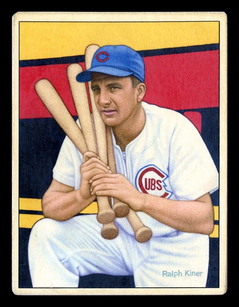 Helmar This Great Game #30 Ralph KINER Chicago Cubs HOF