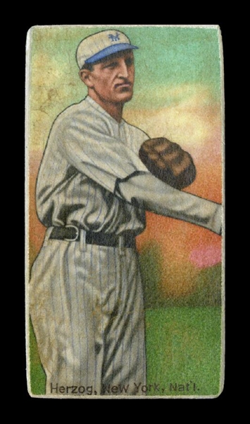 T206-Helmar #515 Buck Herzog New York Giants