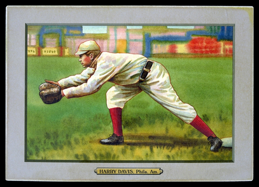 T3-Helmar #181 Harry Davis Philadelphia Athletics