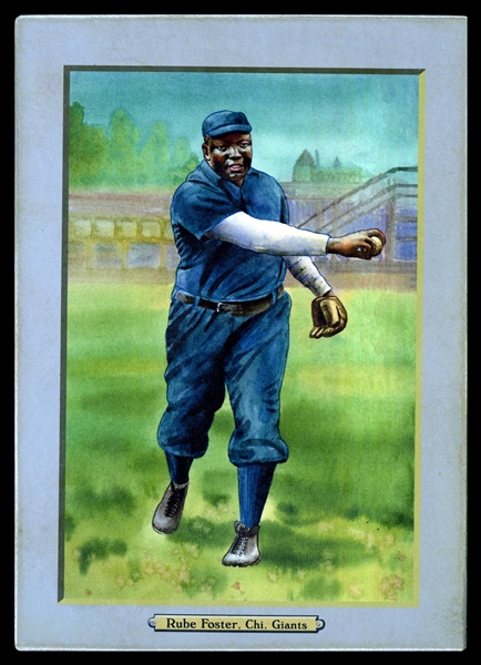 T3-Helmar #183 Rube FOSTER Chicago American Giants HOF