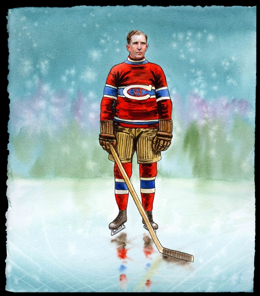 Natalia Original Art: Sprague Cleghorn, Montreal Canadiens