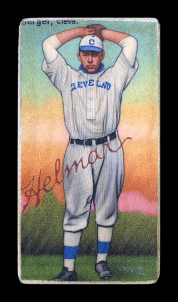 T206-Helmar #580 Heinie Berger Cleveland Naps