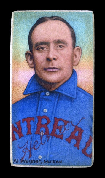 T206-Helmar #588 Butts Wagner: Elder brother of Honus WAGNER Montreal Royals