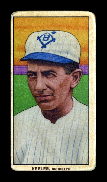 T206-Helmar #354 "Hit em where they aint" Wee Willie KEELER Brooklyn Superbas HOF