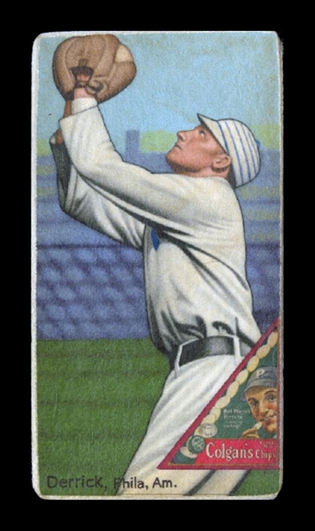 T206-Helmar #546 Claud Derrick Philadelphia Athletics