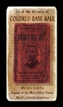 T206-Helmar #510 Johnny Wright, Jackie ROBINSON'S roomate in Montreal Montreal Royals