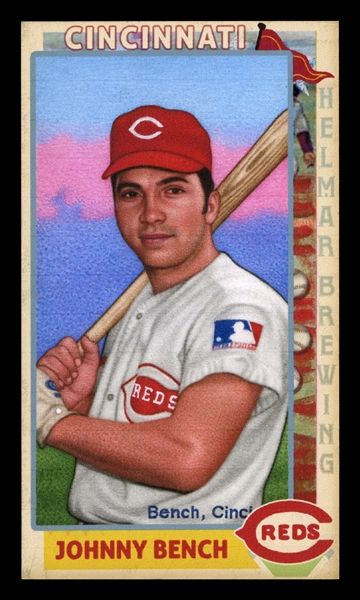 This Great Game 1960s #162 Johnny BENCH Cincinnati Reds HOF