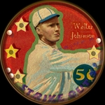 Getcha Scorecard! Series #5 Walter JOHNSON (HOF); Jimmy McAleer; Washington Senators HOF