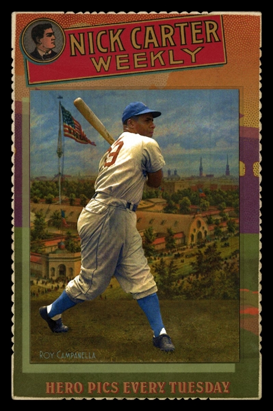 Helmar Cabinet III #39 Roy CAMPANELLA Brooklyn Dodgers HOF