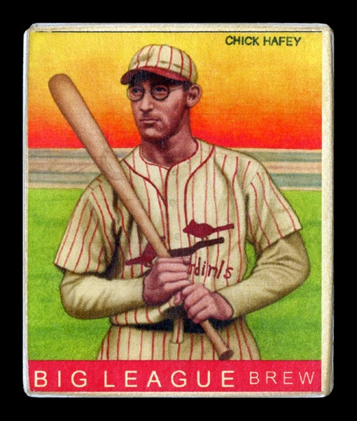 R319-Helmar Big League #40 Chick HAFEY St. Louis Cardinals HOF