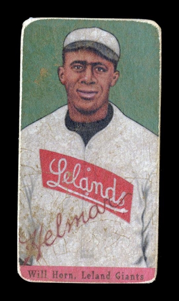 T206-Helmar #472 Will Horn Leland Giants