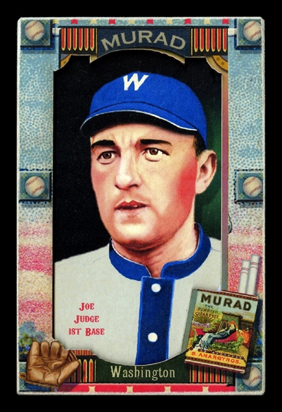 Helmar Oasis #352 Joe Judge Washington Senators