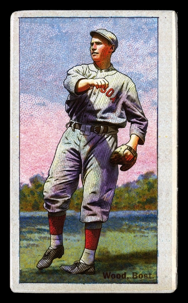 Helmar Polar Night #104 "Smokey Joe" Wood, 35-4 in 12 Boston Red Sox