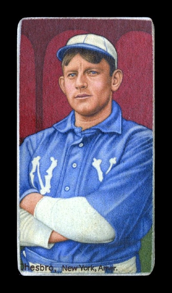 T206-Helmar #523 Jack CHESBRO; 41 wins in 1904 New York Highlanders HOF