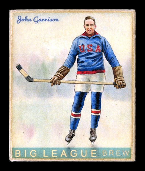 Helmar R319 Hockey #37 John Garrison Olympics USA