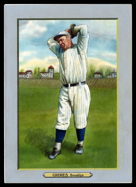 T3-Helmar #156 Burleigh GRIMES; 270 wins Brooklyn Dodgers HOF