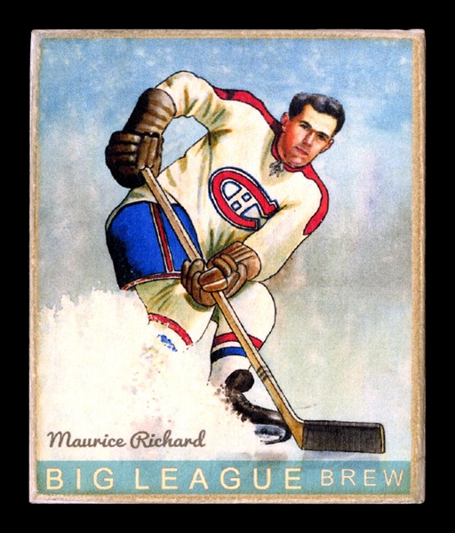 Helmar R319 Hockey #35 Maurice RICHARD Montreal Canadiens HOF