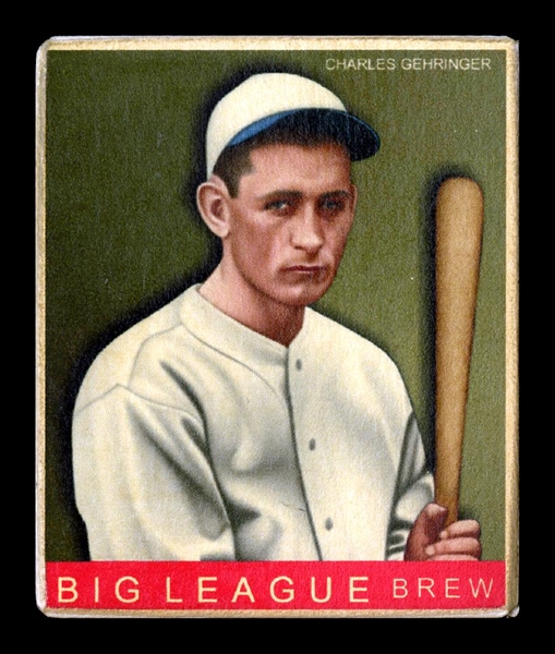 R319-Helmar Big League #32 Charlie GEHRINGER Detroit Tigers HOF