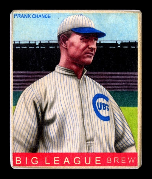 R319-Helmar Big League #46 Frank CHANCE Chicago Cubs HOF