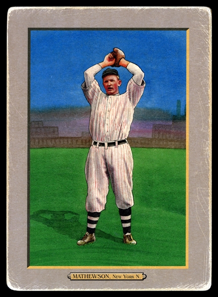 T3-Helmar #34 Christy MATHEWSON New York Giants HOF