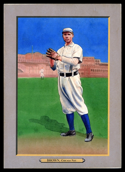 T3-Helmar #48 Mordecai BROWN Chicago White Sox HOF