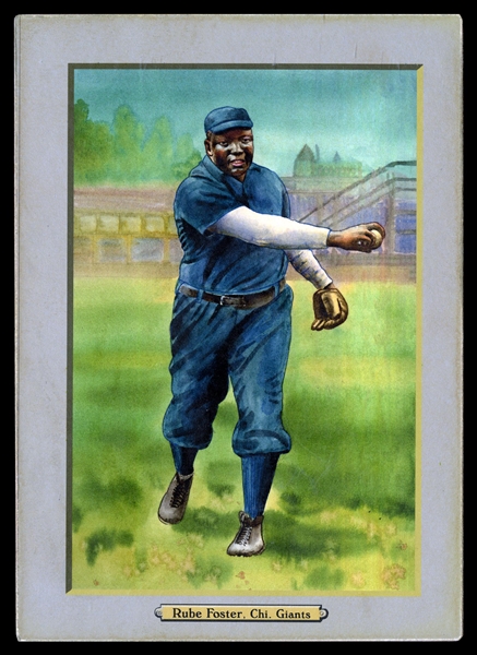 T3-Helmar #183 Rube FOSTER Chicago American Giants HOF