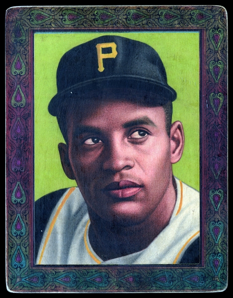 Helmar Imperial Cabinet #86 Roberto CLEMENTE Pittsburgh Pirates HOF