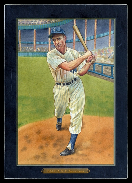 Helmar T4 #24 Hank Baur New York Yankees