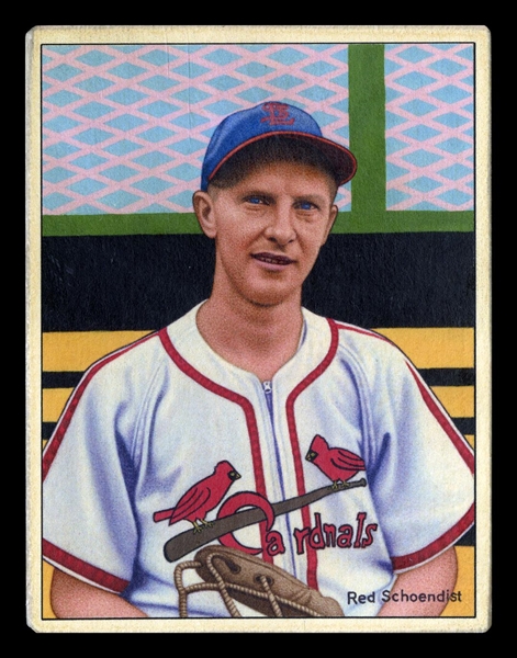 Helmar This Great Game #24 Red SCHOENDIST St. Louis Cardinals HOF