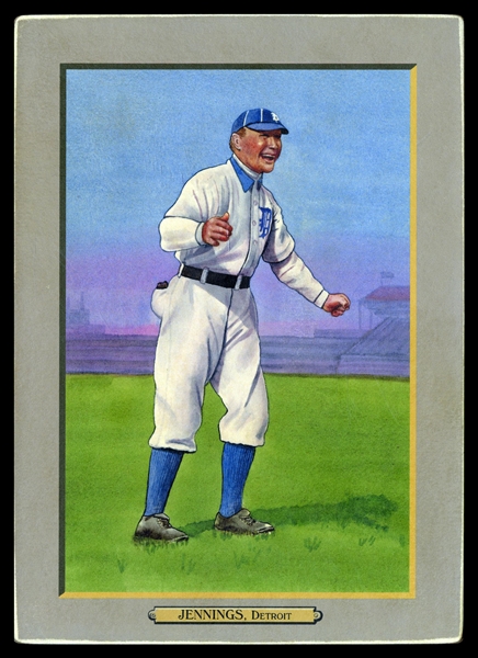 T3-Helmar #32 Hughie JENNINGS Detroit Tigers HOF