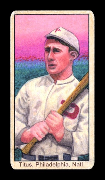 T206-Helmar #12 John "Doc" or "Silent John" Titus Philadelphia Phillies