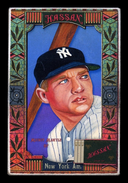 Helmar Oasis #373 Mickey MANTLE New York Yankees HOF