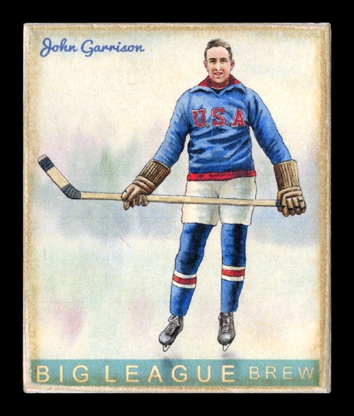 Helmar R319 Hockey #37 John Garrison Olympics USA